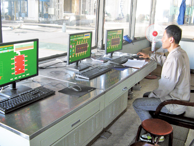 全自動(dòng)加熱爐、正火爐操作室